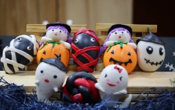 BÁNH BAO TẠO HÌNH HALLOWEEN