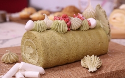 BÔNG LAN CUỘN TRÀ XANH NHẬT BẢN 
