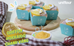 CHIFFON HOKAIDO CHANH VÀNG