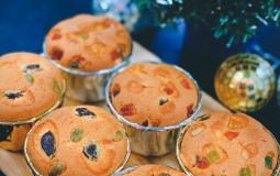 CUPCAKE NHÂN MỨT TRÁI CÂY